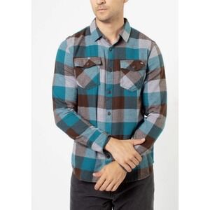 Vans Flannel Shirt is a 100%‎ BCI Cotton long-sleeved buttondown flannel Sz M